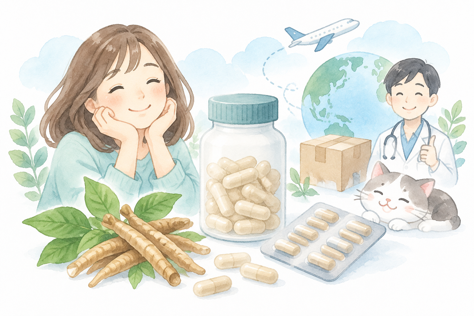 アシュワガンダ500mg 個人輸入の注意点