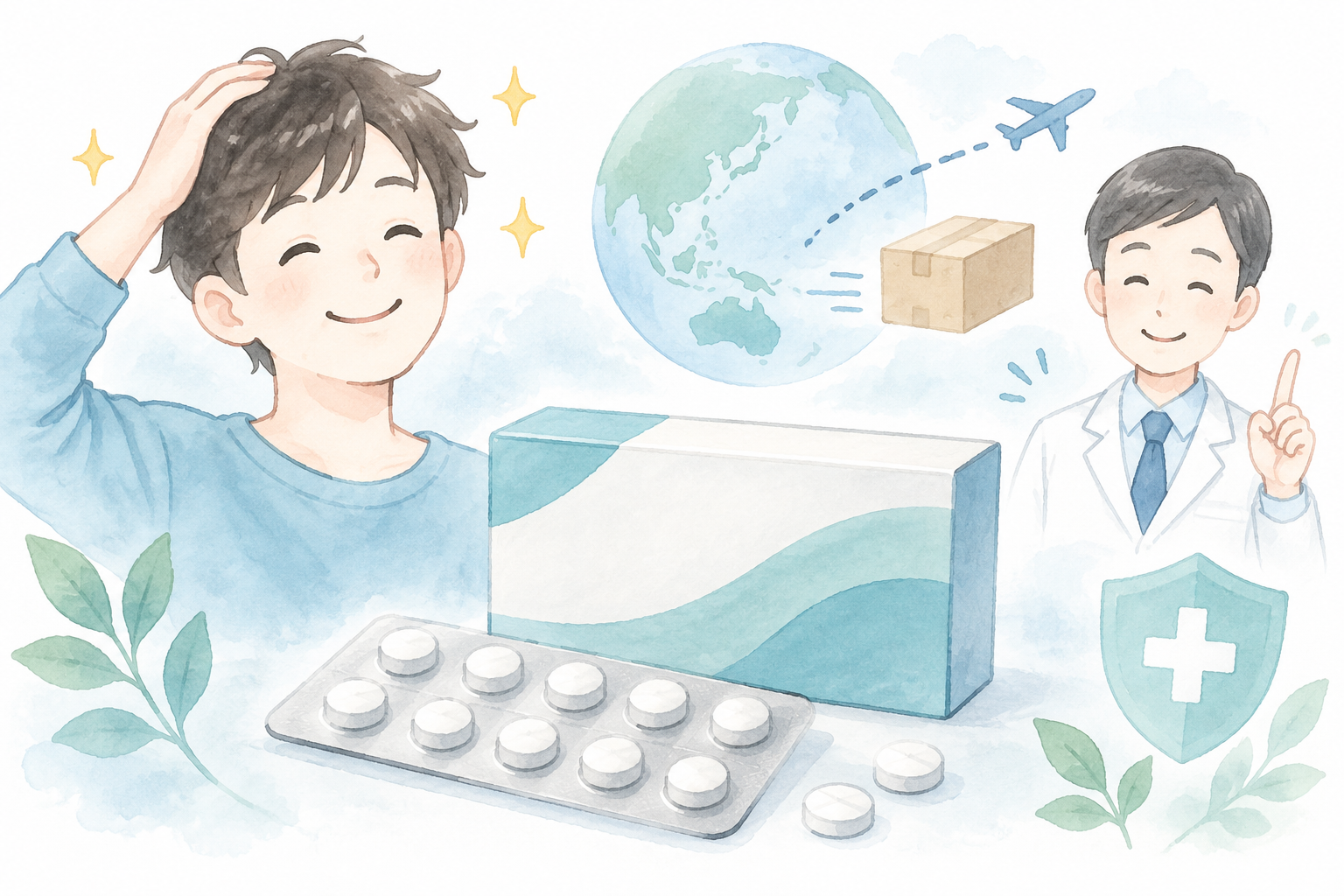 フィンカー 5mg（フィナステリド） 個人輸入の注意点
