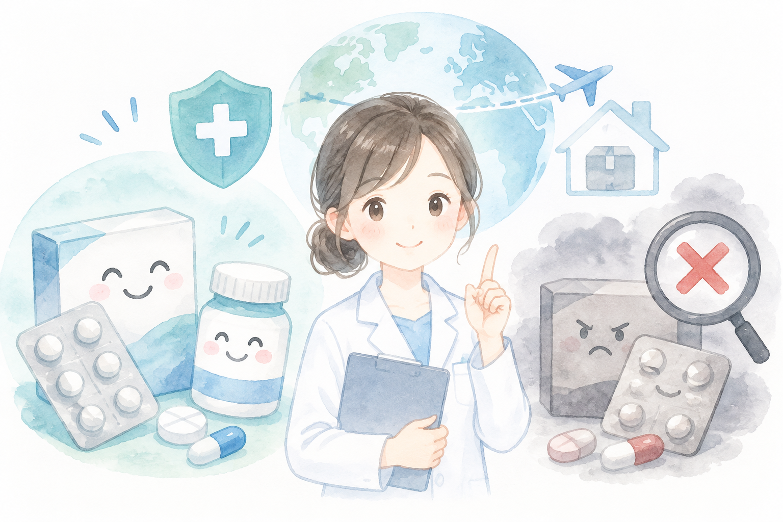 医薬品 個人輸入 偽物を避ける確認ポイント