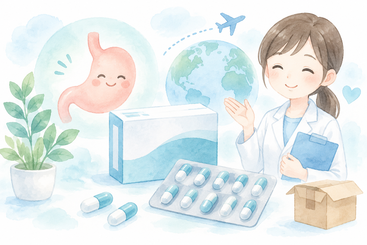 オメシップ 20mg（オメプラゾール） 個人輸入の注意点