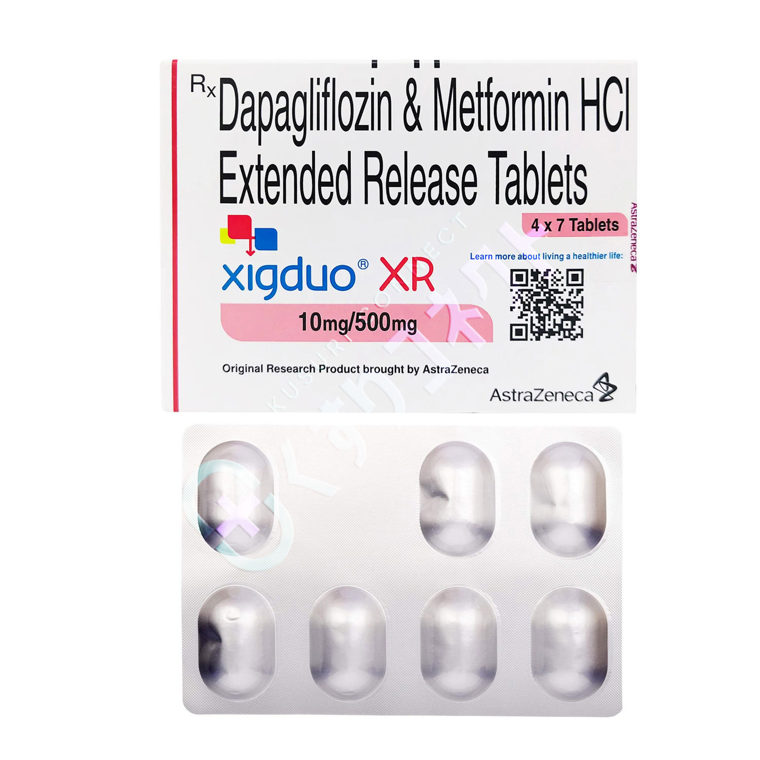 ジグデュオ XR 500mg/10mg【7錠】