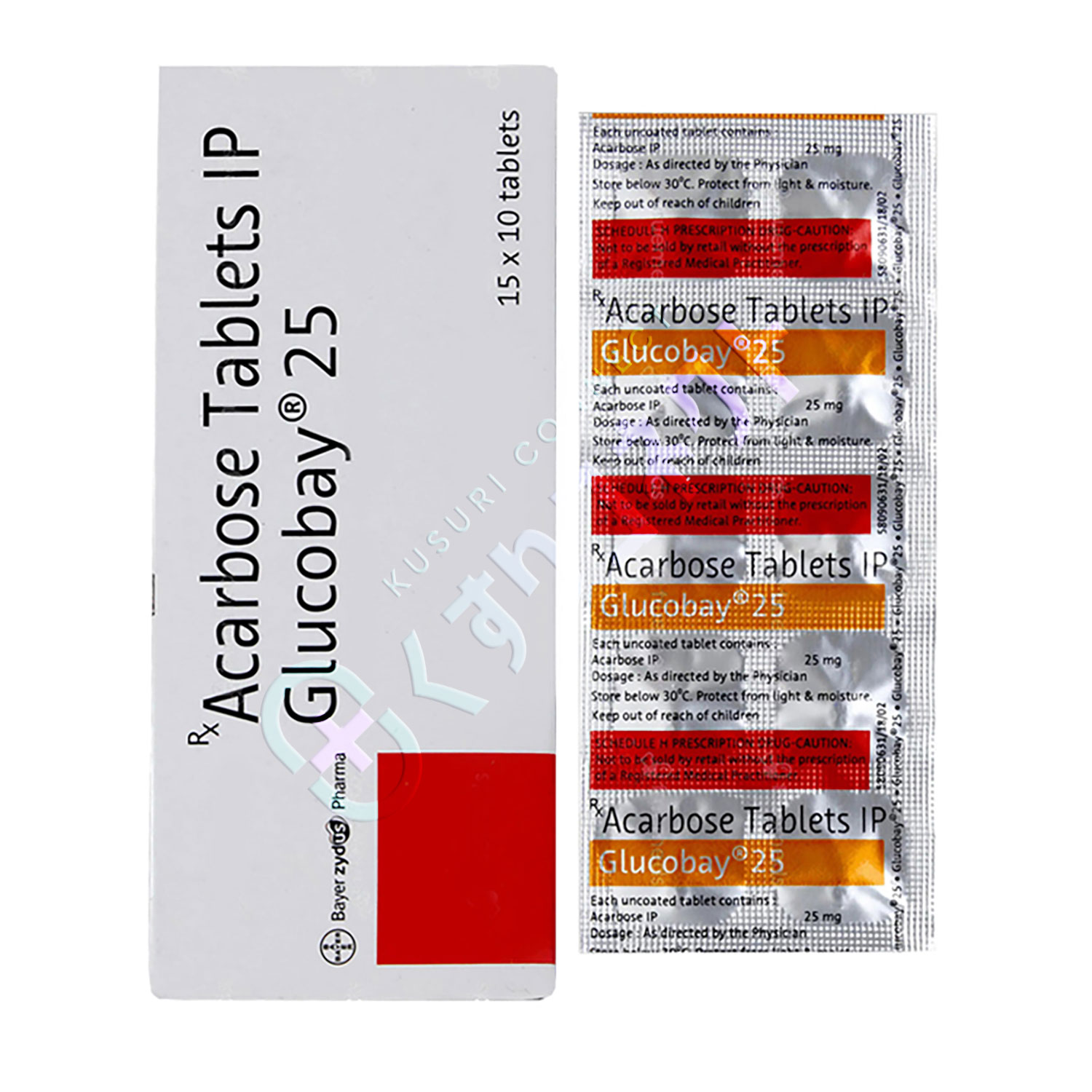 グルコバイ【10錠】（アカルボース 25mg）