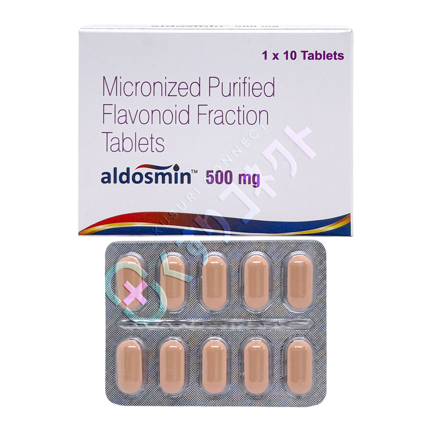 アルドスミン 500mg【10錠】（ジオスミン・ヘスペリジン）