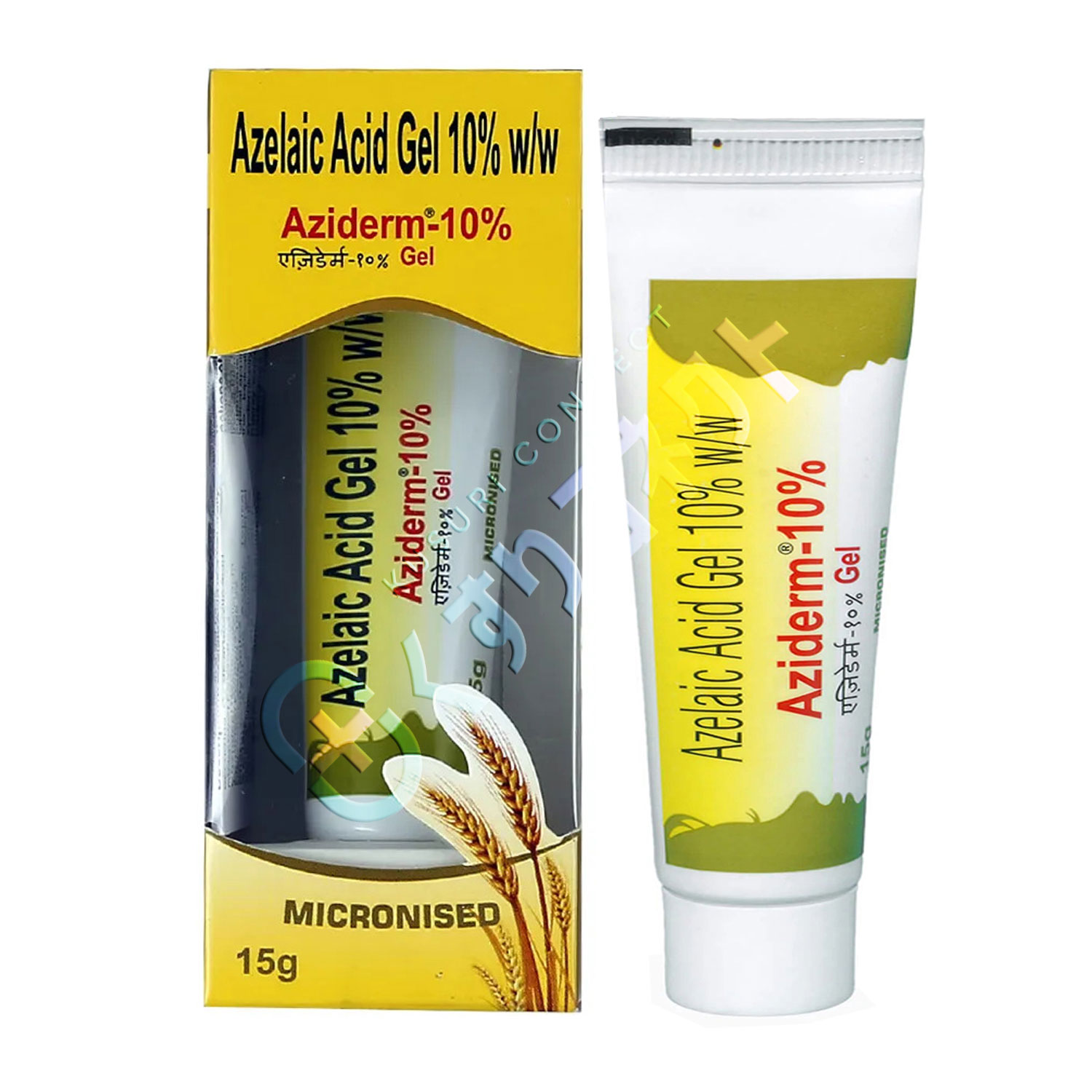 アジダーム ジェル 10%【15g】（スキノレンジェネリック）