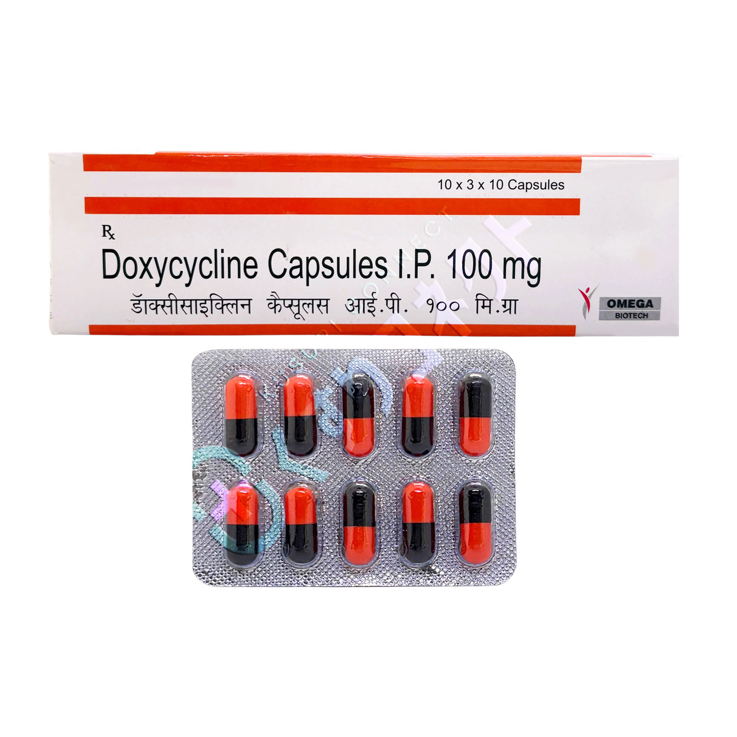ドキシサイクリン 100mg（ビブラマイシンジェネリック）
