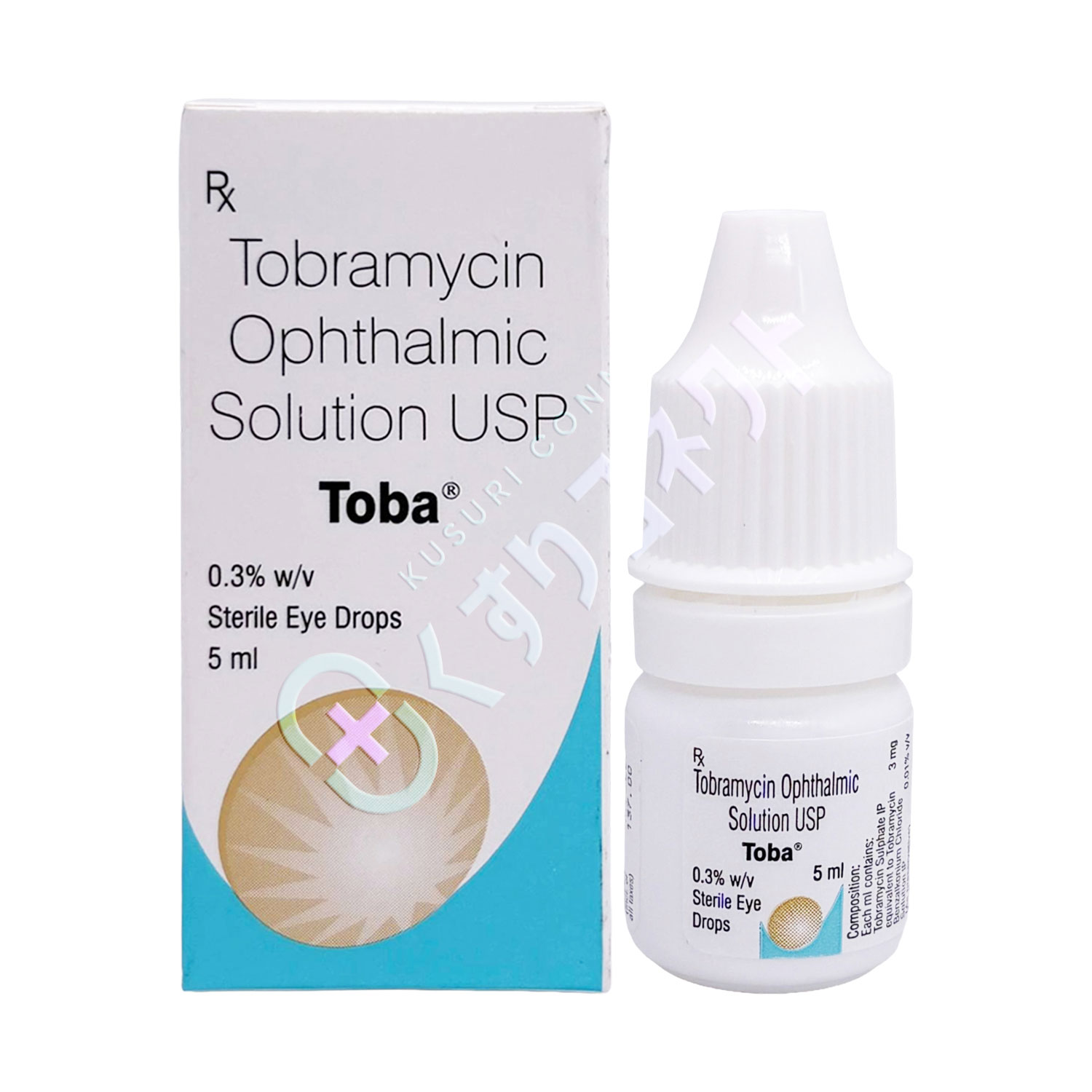 トバ0.3％【5ml】（トブラマイシン点眼液）