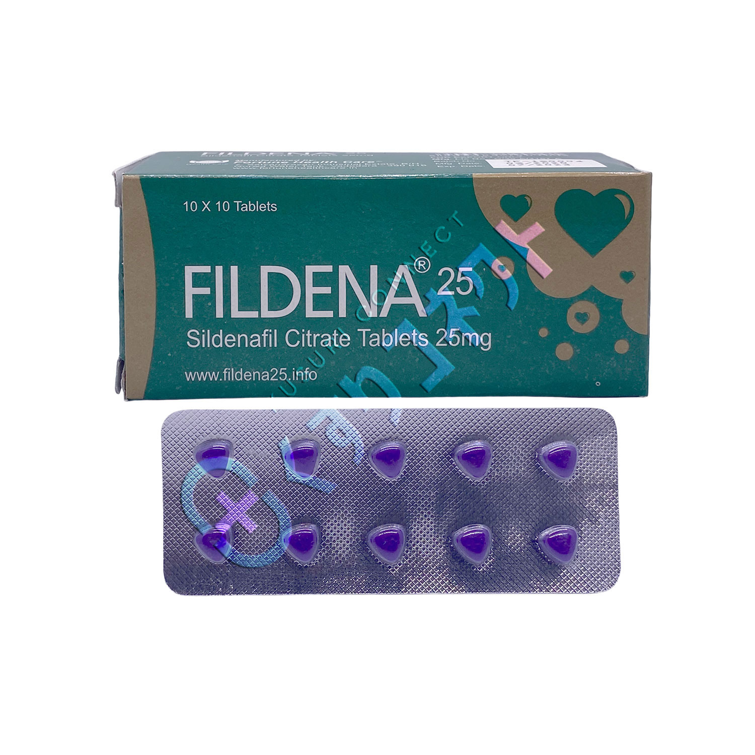 フィルデナ 25mg【10錠】（バイアグラジェネリック）