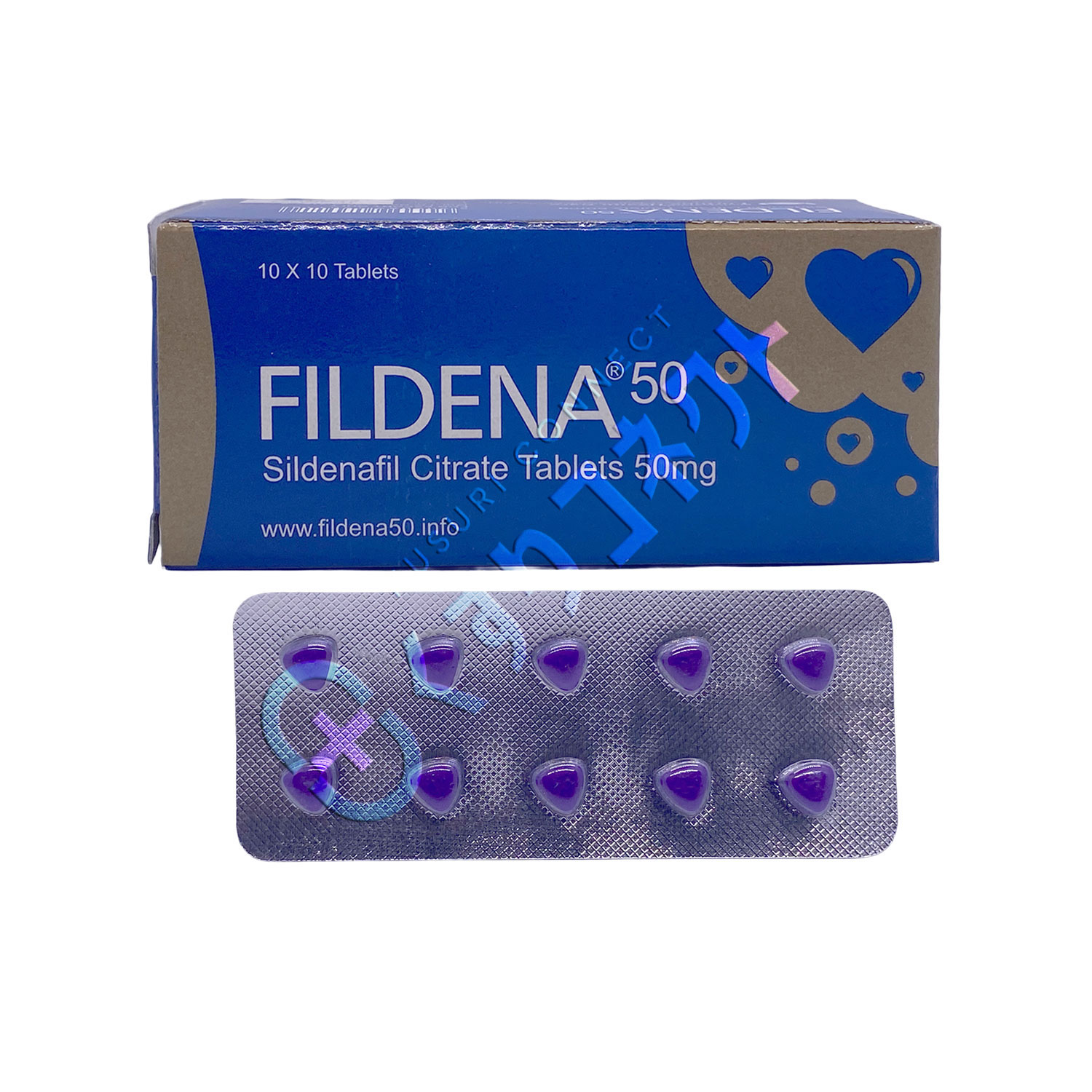 フィルデナ 50mg【10錠】（バイアグラジェネリック）
