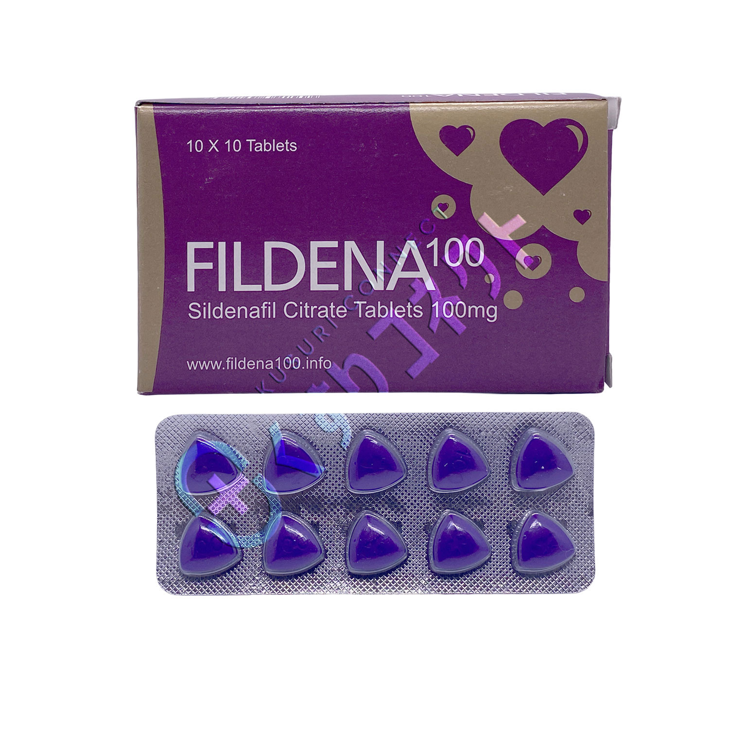 フィルデナ100mg【10錠】（バイアグラジェネリック）