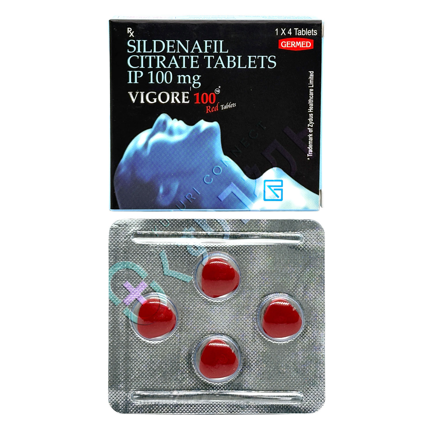 ビゴラ100mg(バイアグラジェネリック)【4錠】（ビゴール）