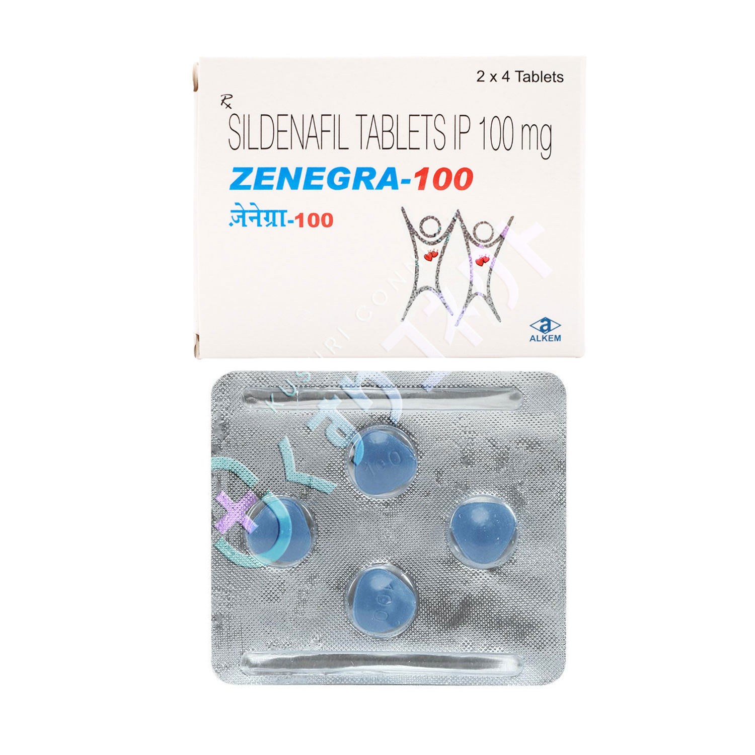 ゼネグラ 100mg【8錠】（バイアグラジェネリック）