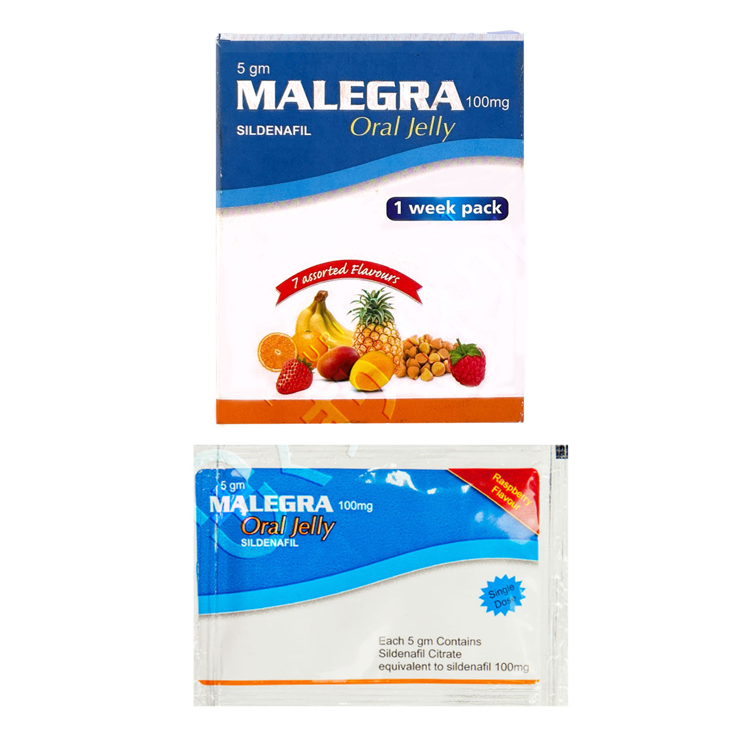マレグラ オーラルゼリー100mg【7パック】（7フレーバー）