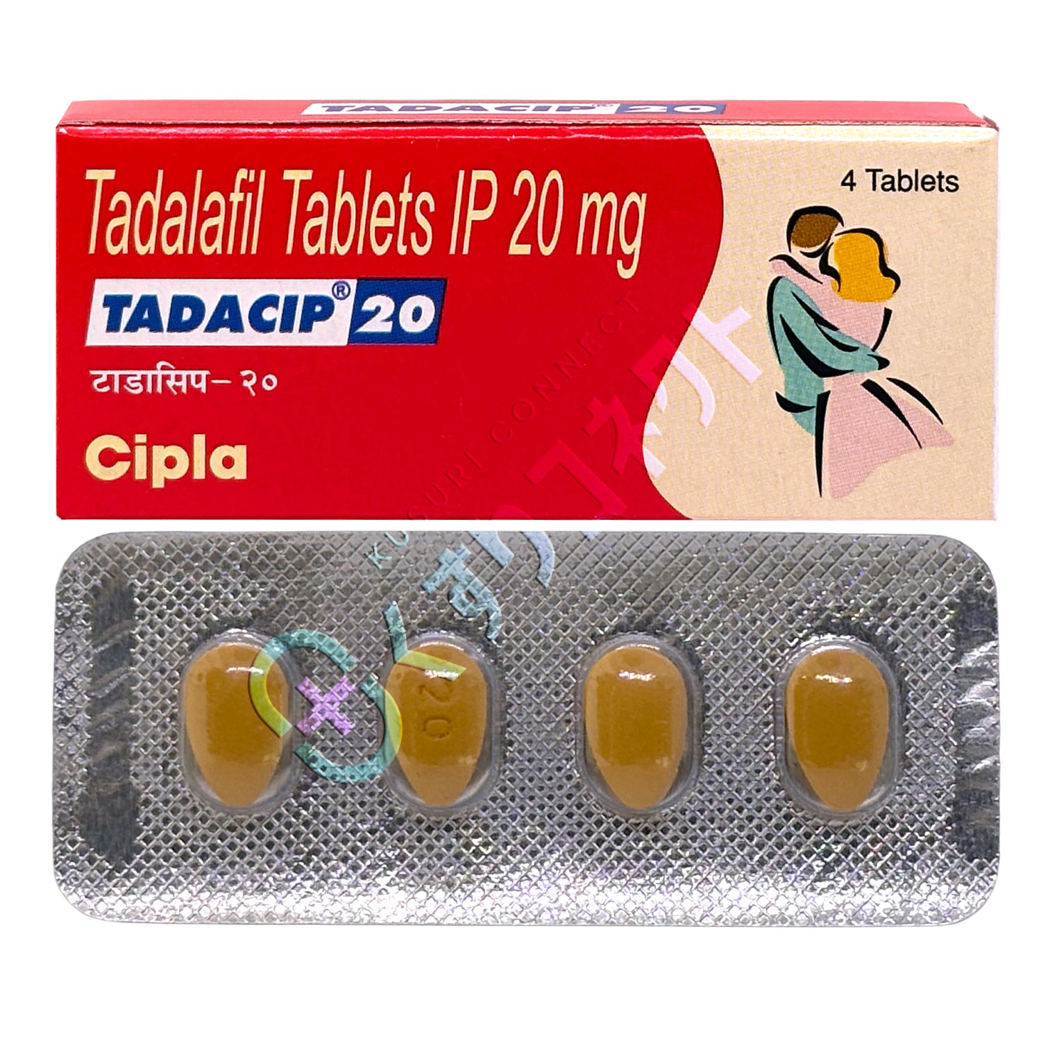 タダシップ 20mg【4錠】（シアリスジェネリック）