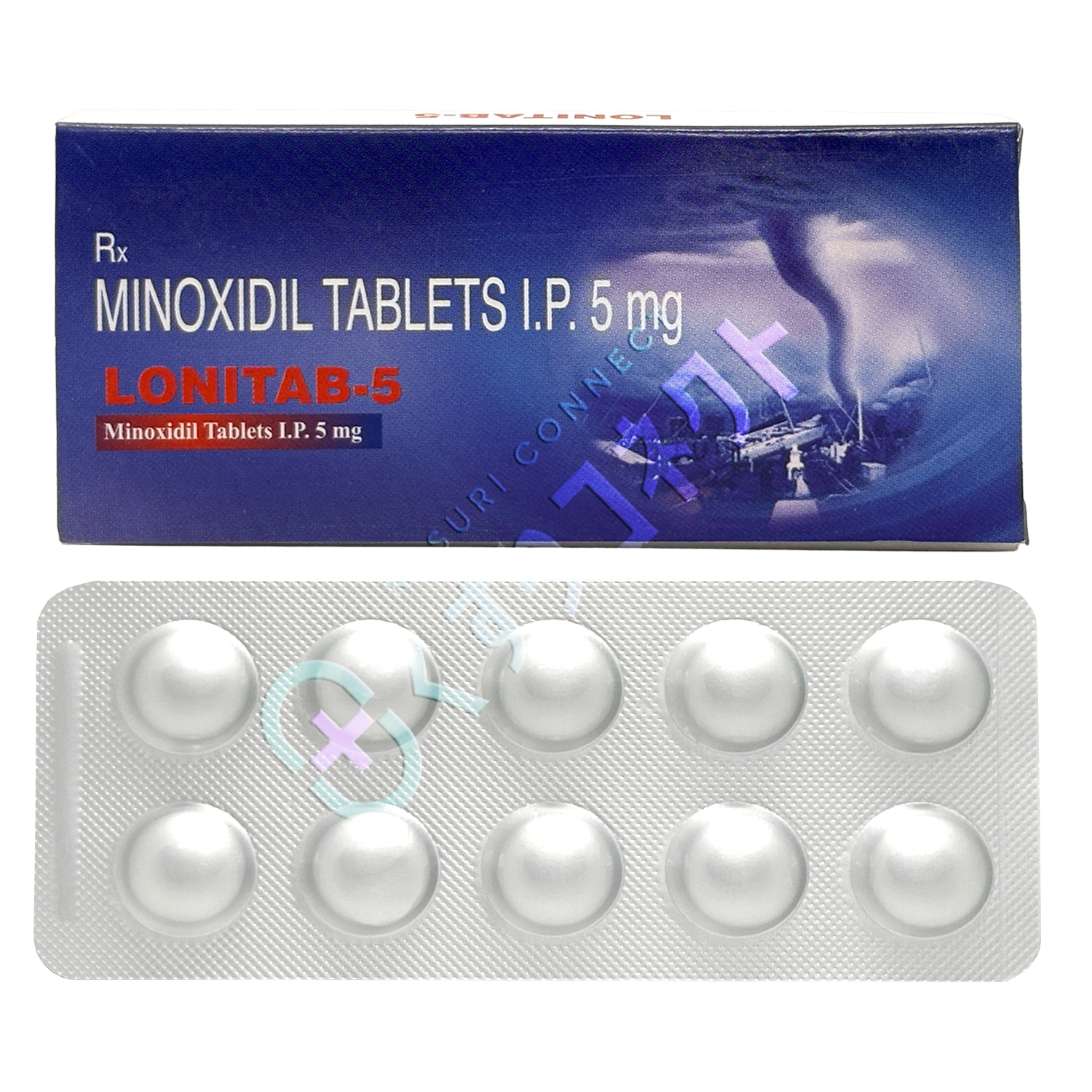 ロニタブ 5mg【10錠】（ミノキシジル）
