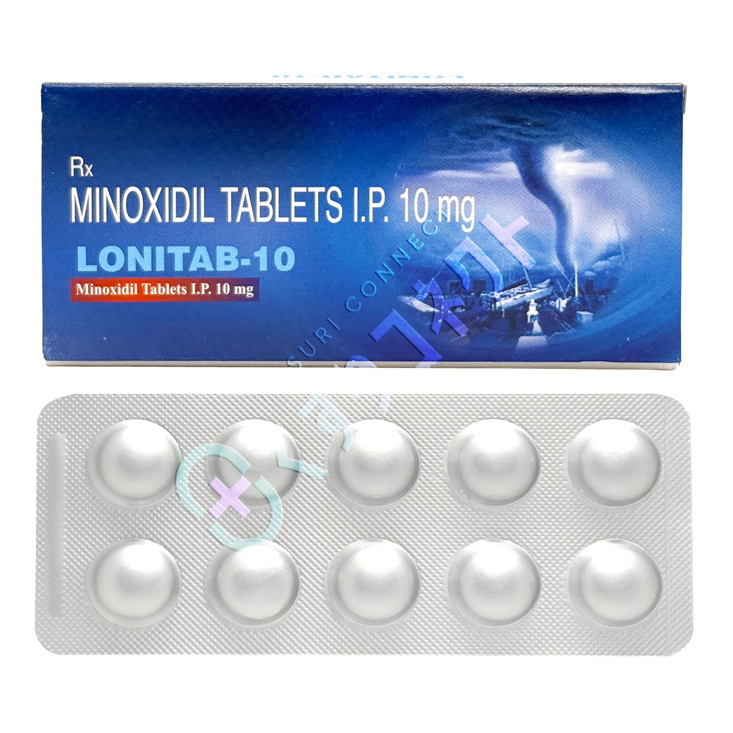 ロニタブ【10錠】（ミノキシジル 10mg）