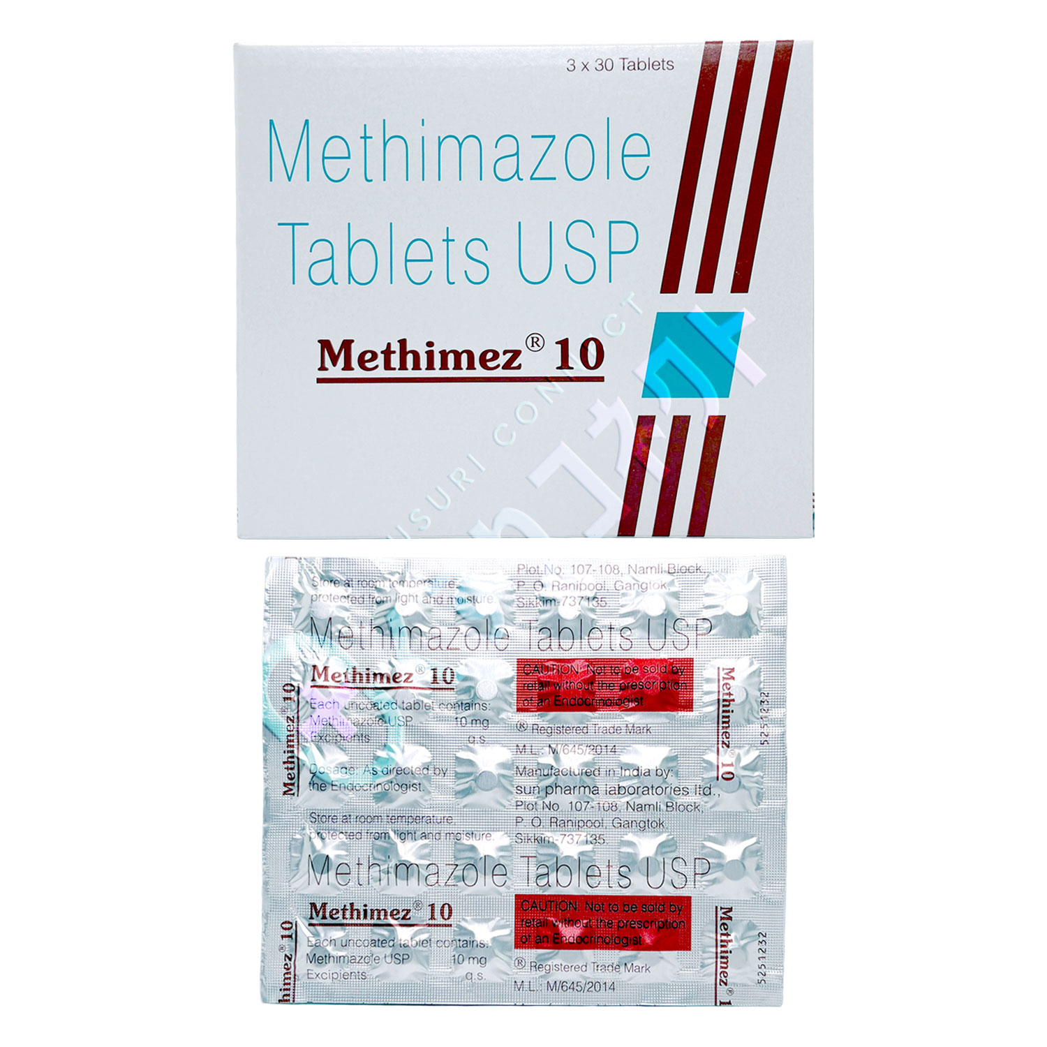 メチメズ【30錠】（チアマゾール 10mg）