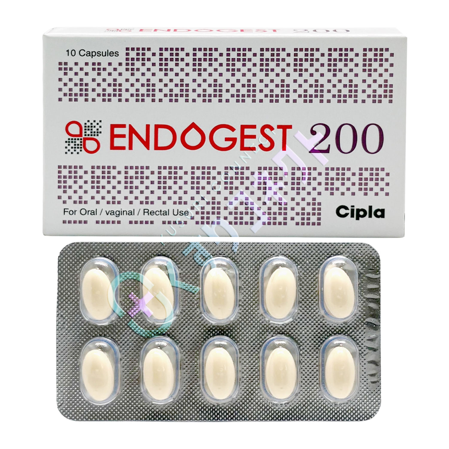 エンドゲスト200mg【10カプセル】（プロゲステロン 200mg）