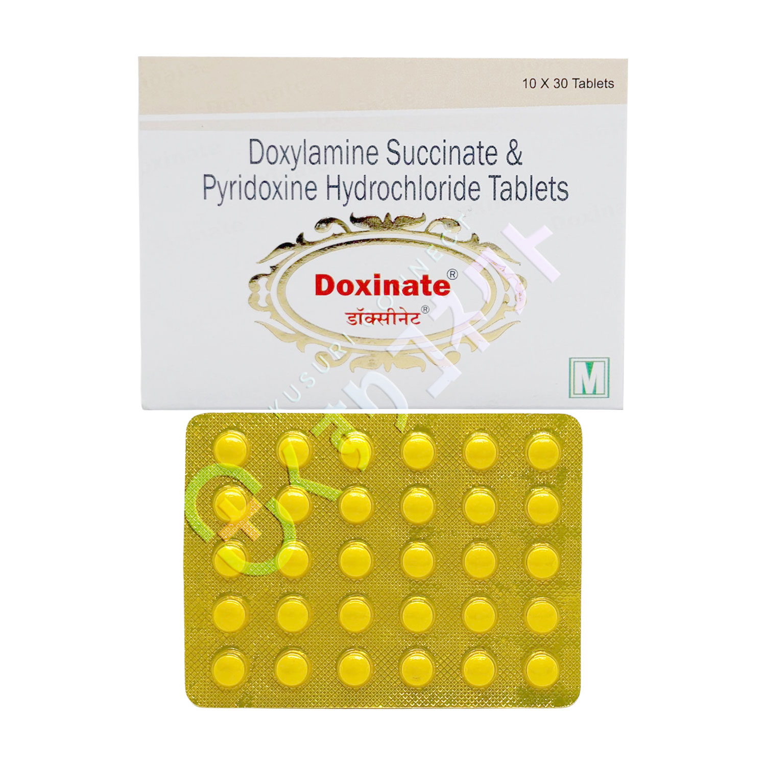 ドキシネート 10mg/10mg【30錠】（ドキシラミン・ピリドキシン）