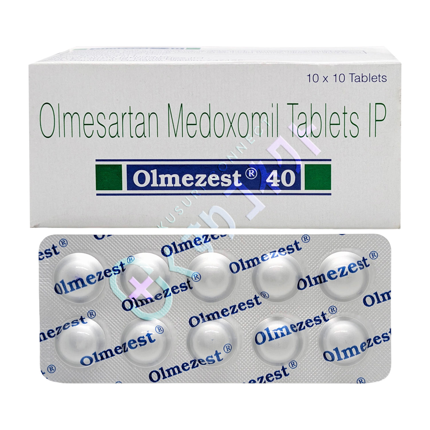 オルメゼスト 40mg【10錠】（オルメサルタン）