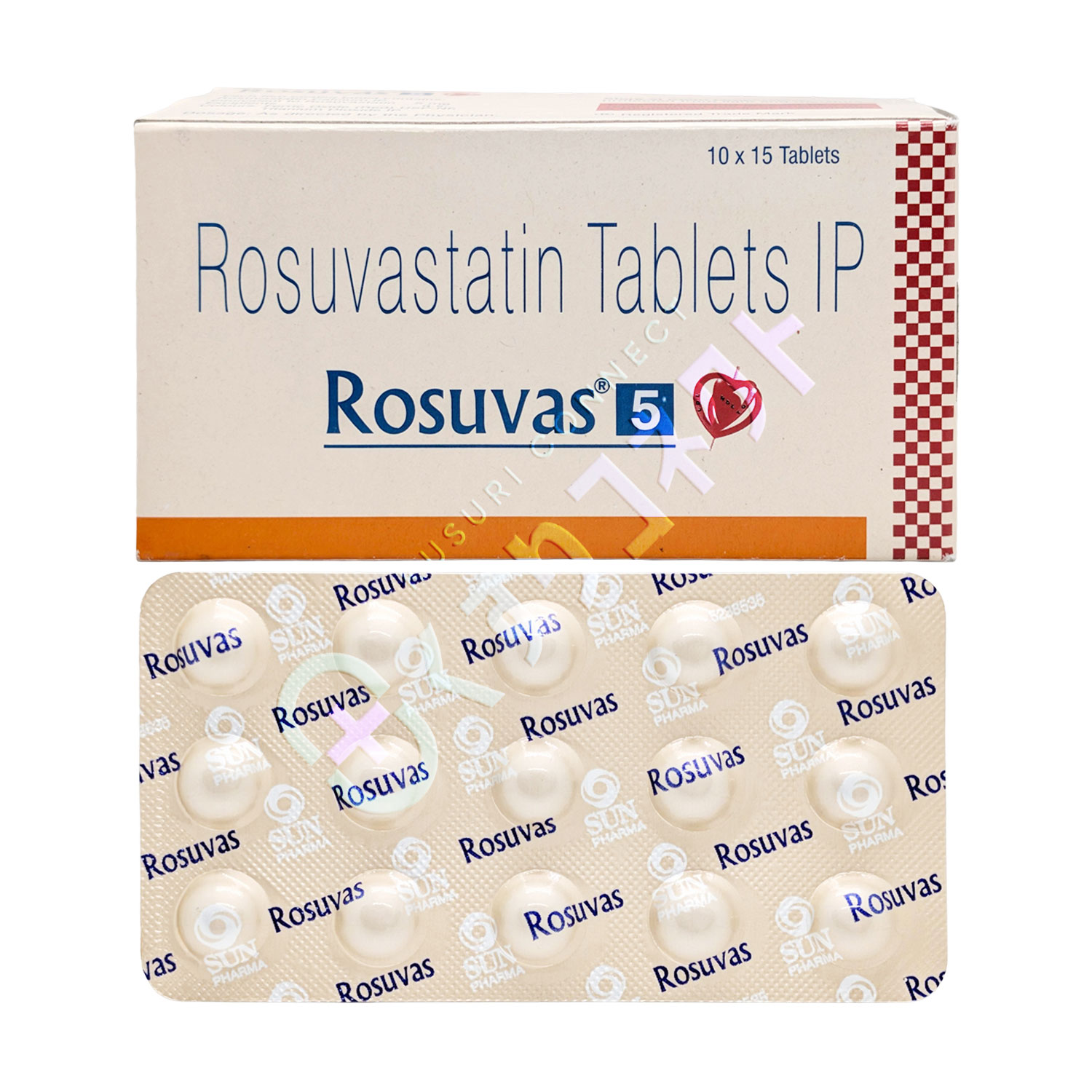 ロスバス 5mg【15錠】（ロスバスタチン）