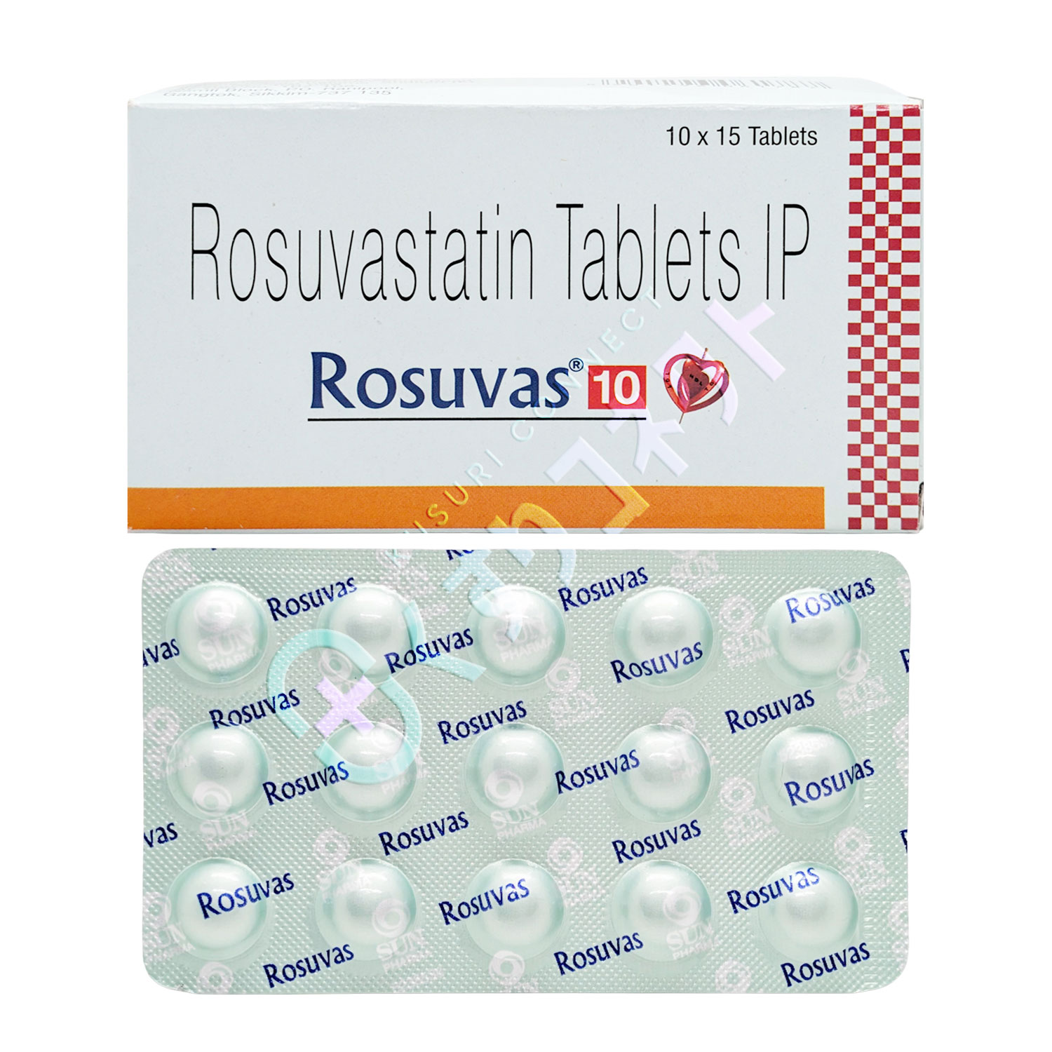 ロスバス 10mg【15錠】（ロスバスタチン）