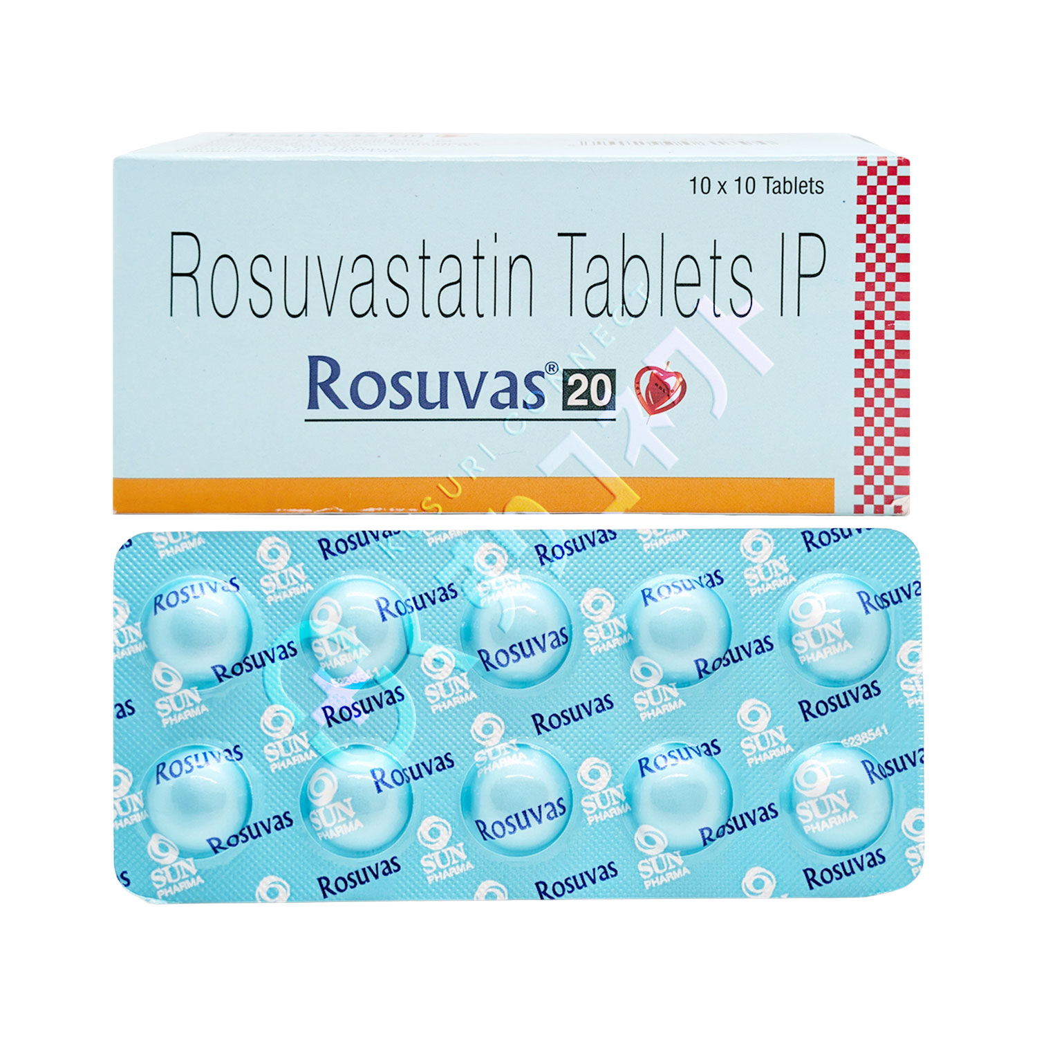 ロスバス 20mg【10錠】（ロスバスタチン）