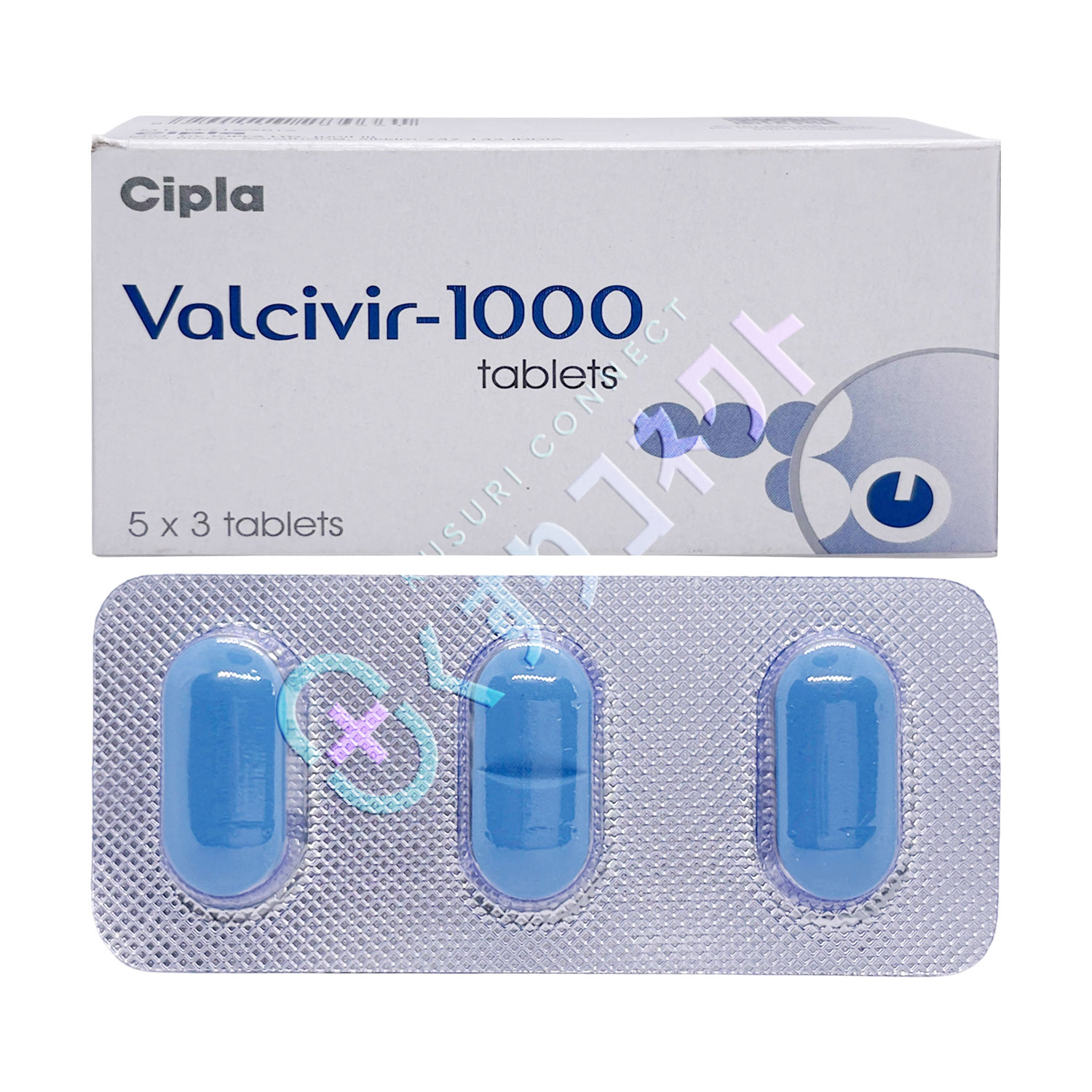 ヴァルシヴィル 1000mg【3錠】（バラシクロビル）
