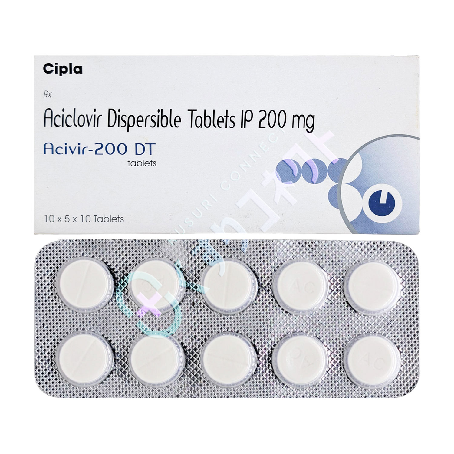 アシビルDT 200mg【10錠】（アシクロビル）