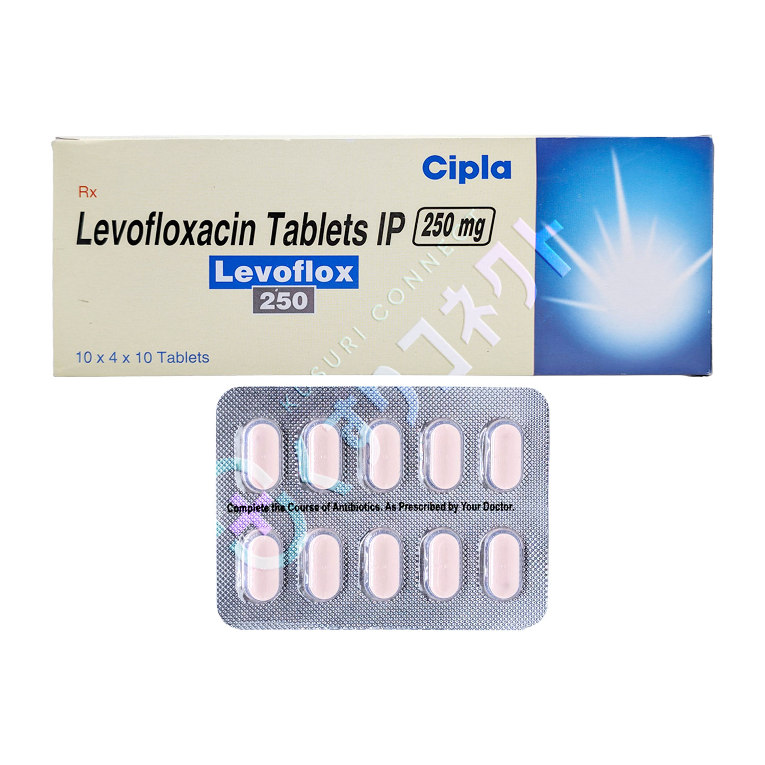 レボフロキサシン 250mg【10錠】（レボフロックス）