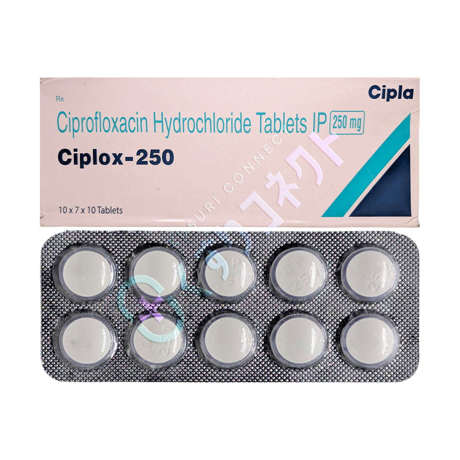 シプロフロキサシン 250mg【10錠】（シプロックス）