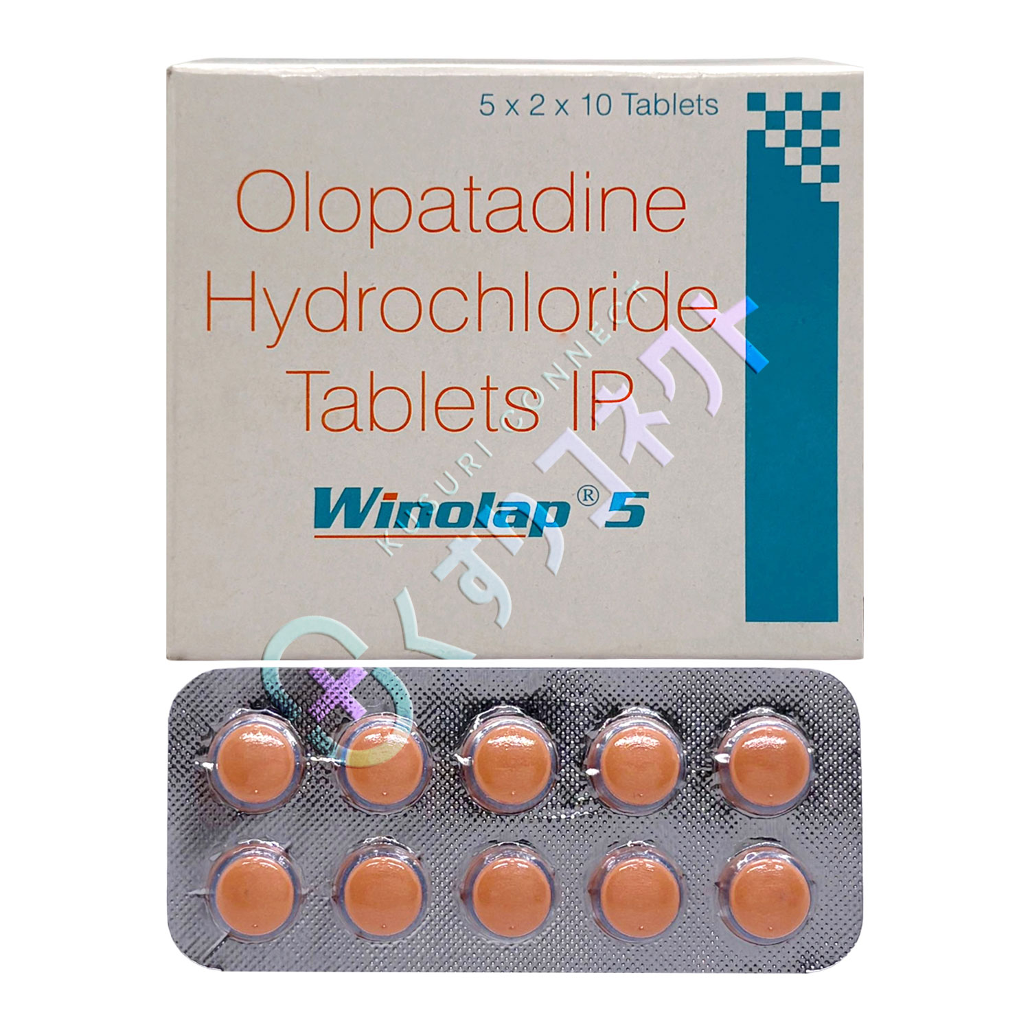ウィノラップ 5mg【10錠】（オロパタジン）