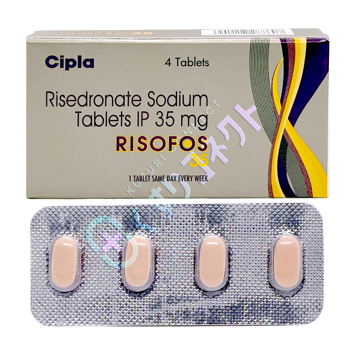 リセドロン酸 35mg【4錠】（リソフォス）