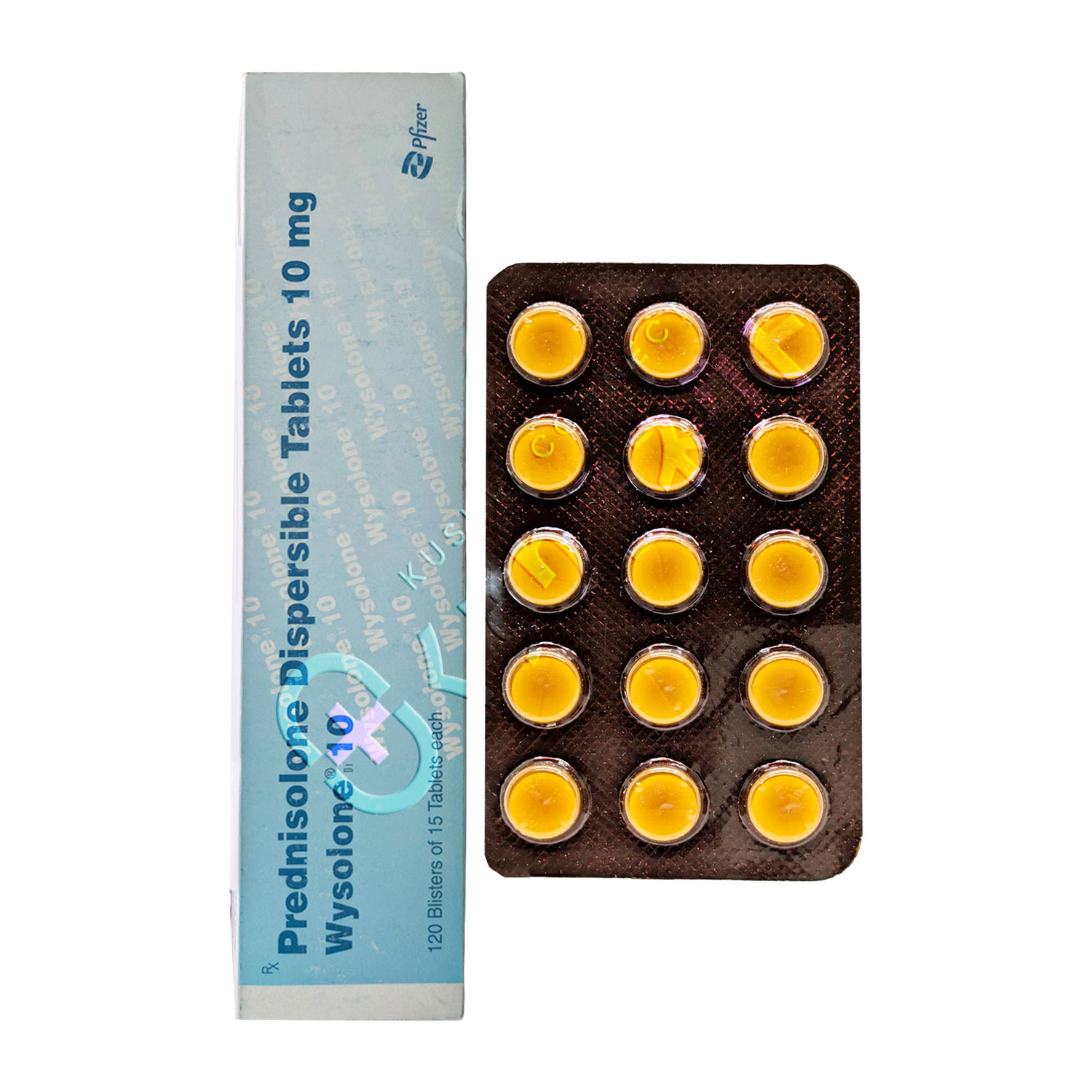 ワイソロン【15錠】（プレドニゾロン 10mg）