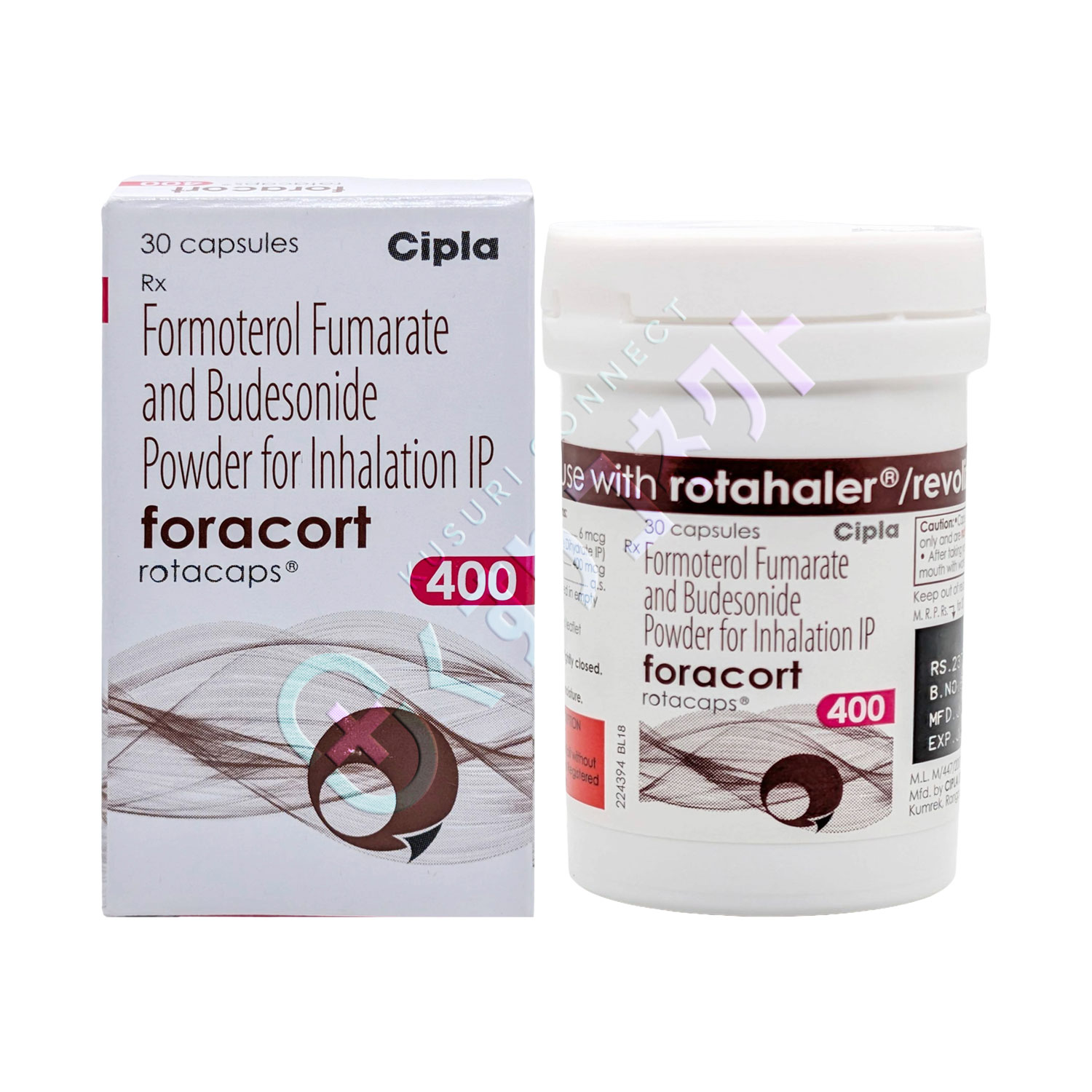 フォラコート 400mcg【30カプセル】（ホルモテロール・ブデソニド）