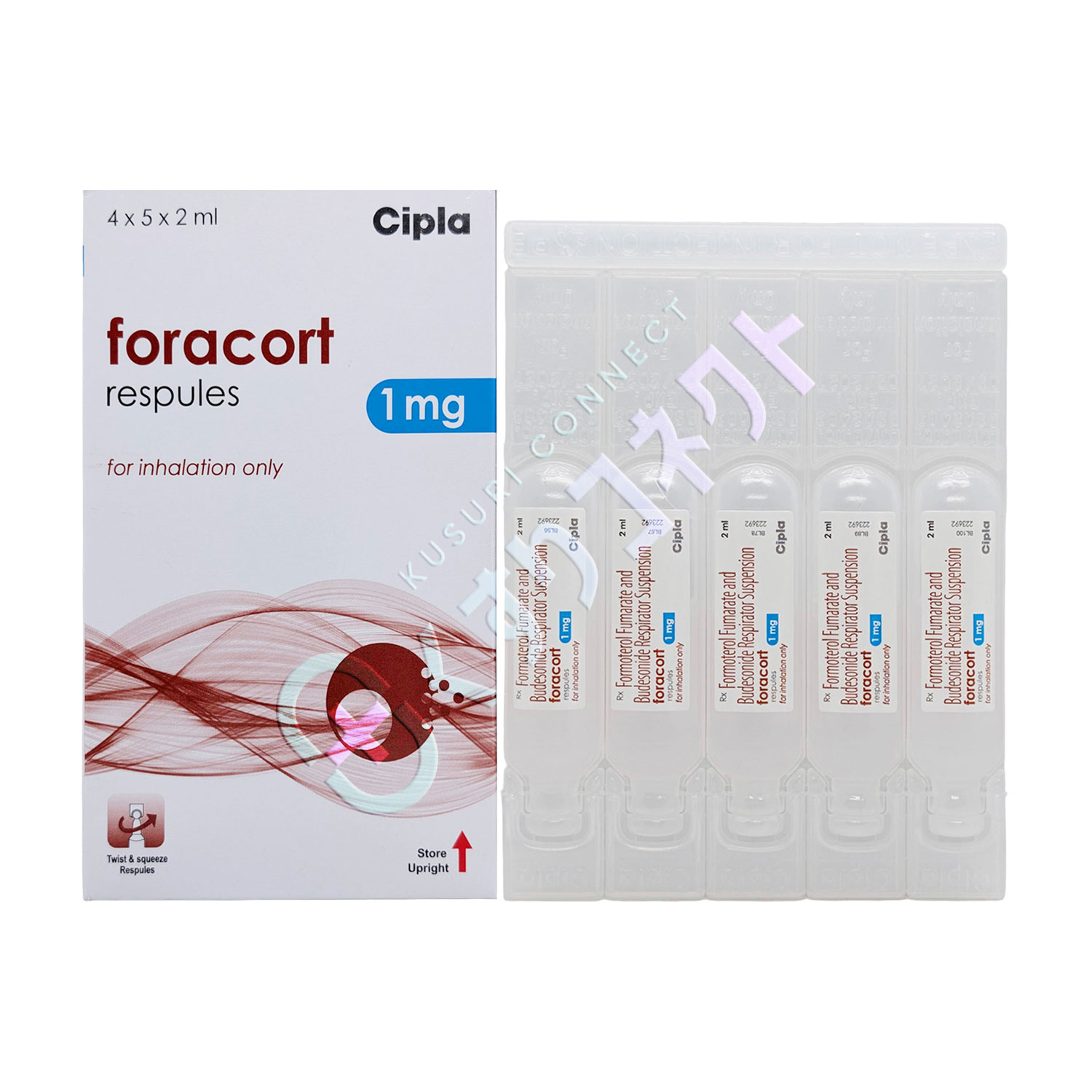フォラコート 1mg【5パック】（ホルモテロール・ブデソニド）