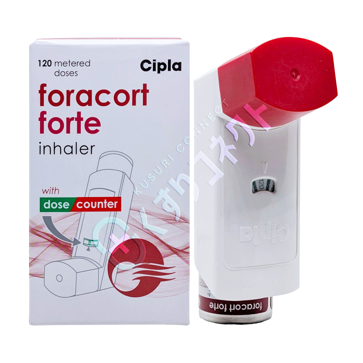 フォラコートフォルテインヘラー【120回分】（ホルモテロール12mcg/ブデソニド400mcg）