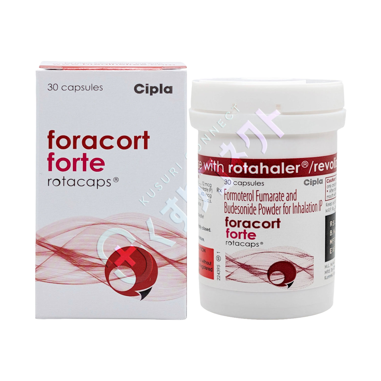 フォラコートフォルテ ロタカプセル【30カプセル】（ホルモテロール12mcg/ブデソニド400mcg）